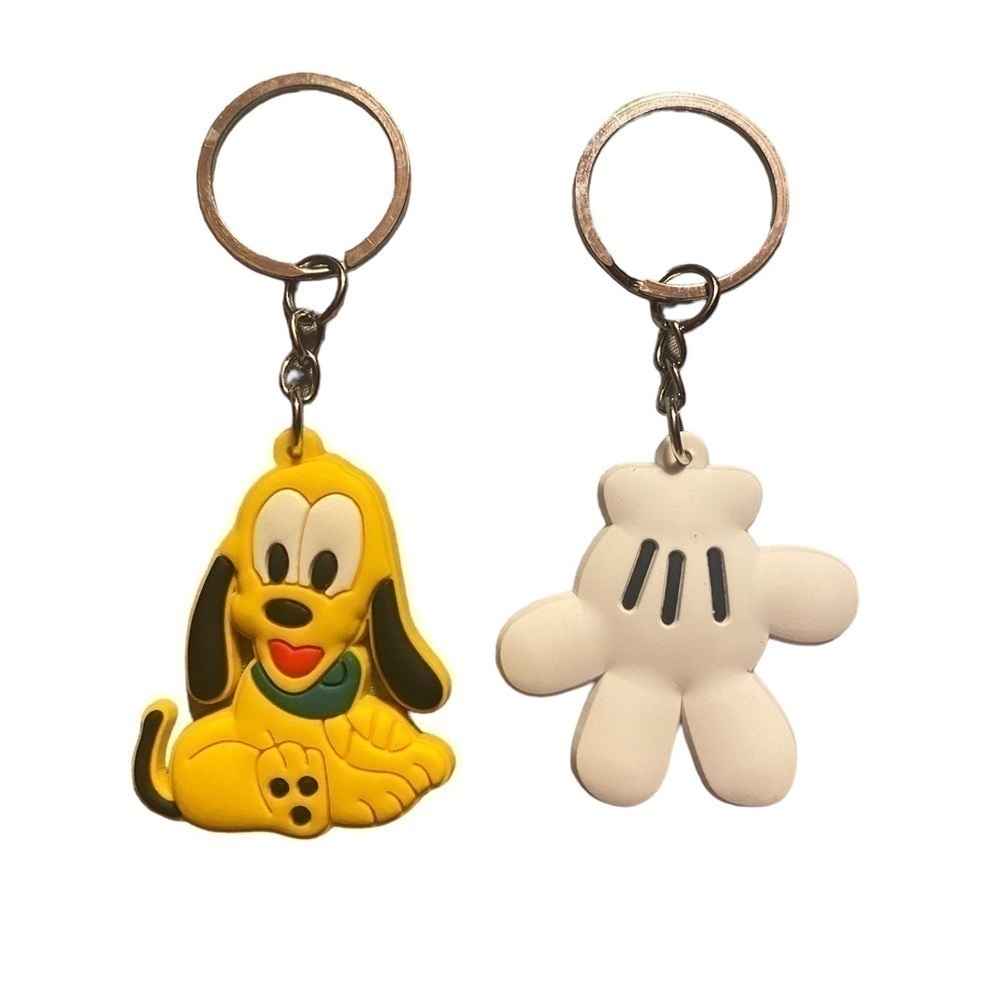 - Disney’s Pluto & Mickey Mouse glove keychain bundle (new)